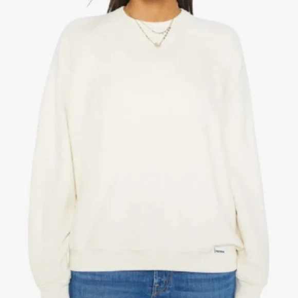 MOTHER The Biggie Concert sweatshirt - Picture 1 of 10